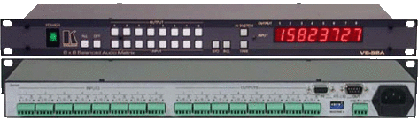 Kramer VS-88A 8x8 Balanced Stereo Audio Matrix Switcher VS88A