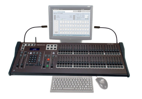 Leprecon Version III LPC-48V-WIRELESS LPC Series 48-Channel Lighting Console with Encoders and Wireless DMX LPC48-V3-WIRELESS