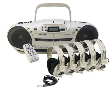 Califone International 2455PLC Learning Center, 5-Person 2455PLC