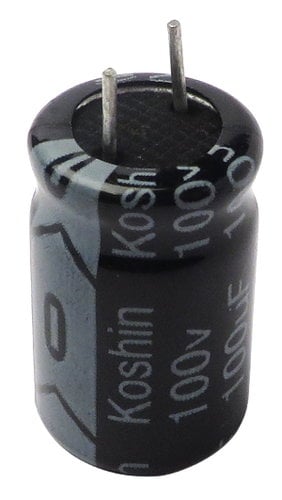 Denon 943134010480S 100 MFD 100v Radial Capacitor 943134010480S