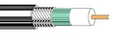 Belden 1530A-U1000 1000 ft of 18 AWG Broadband Solid Core Coax Cable 1530A-U1000