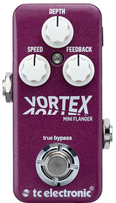 TC Electronic Vortex Mini Flanger Miniature Flanger Guitar Pedal VORTEX-MINI-FLANGER