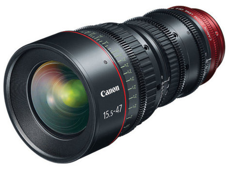 Canon 7622B002 CN-E15.5-47mm T2.8 L S Cinema Zoom Lens 7622B002