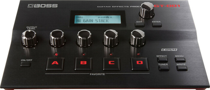 Boss GT-001 Tabletop Guitar Effects Processor GT-001