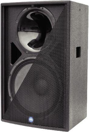 Renkus-Heinz WR-CFX151-8 15" 700 Watt Program @ 8 ohm 2-Way Passive Loudspeaker, Weather Resistant Treatment, Black CFX151-8-WR-BLK