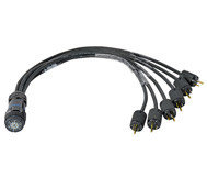 Lex Products Corp EGBI100-3-515 EverGrip Molded 6-Circuit Break-In Cable EGBI100-3-515