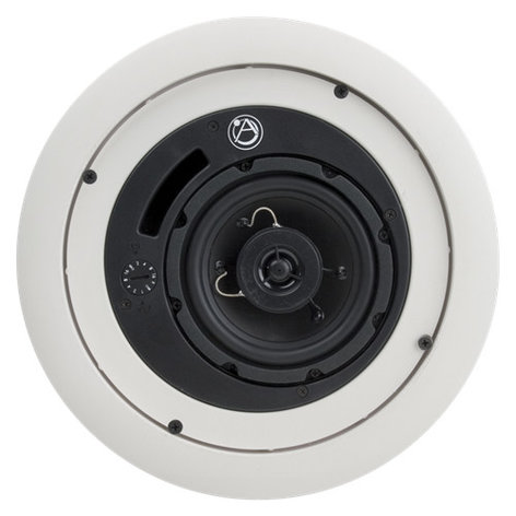 Atlas IED FAP42TC-UL2043 4" Coaxial 70/100V Plenum Rated Speaker System With Shallow Mounting Depth