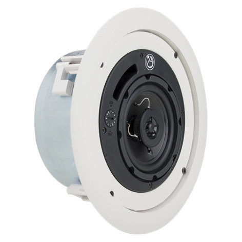 Atlas IED FAP42TC-UL2043 4" Coaxial 70/100V Plenum Rated Speaker System With Shallow Mounting Depth