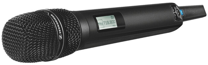 Sennheiser SKM 9000 BK A1-A4 Handheld Transmitter, Digital, HD And LR Mode Includes Microphone Clip, Black