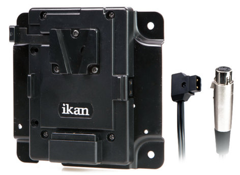 ikan Corporation PBK-S-X Pro Battery Adapter Kit for V-Mount with XLR P-Tap PBK-S-X