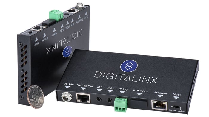 Intelix DL-HDE100 HDMI Over Twisted Pair Set with Power, Control and Ethernet DL-HDE100