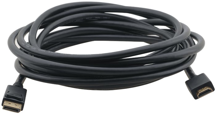 Kramer C-DPM/HM-3 3 ft HDMI DisplayPort Cable C-DPM/HM-3