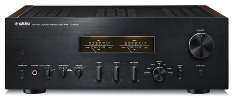Yamaha A-S2100 Hi-Fi Integrated Stereo Amplifier, 160 Watts Per Channel @ 4 ohms, Black A-S2100BL