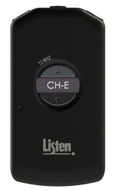 Listen Technologies LR-4200-072 Intelligent DSP RF Receiver For Single-Channel Application, 72MHz