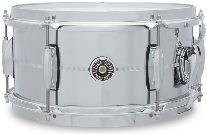 Gretsch Drums GB4162S 6" x 12" Brooklyn Series Chrome Over Steel Snare Drum GB4162S