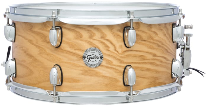 Gretsch Drums S1-6514-ASHSN 6.5"x14" Silver Series 7 Ply 8 Lug Ash Snare Drum S1-6514-ASHSN