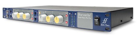 Focusrite Pro ISA TWO - Academic Dual Mono Microphone / Instrument Preamplifier