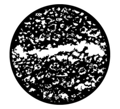 Rosco Laboratories 76516 Paint Effects Steel Breakup Gobo 76516