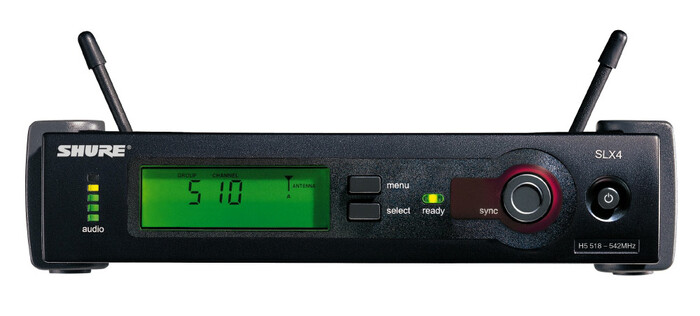 Shure SLX4 Wireless Microphone Diversity Receiver SLX4