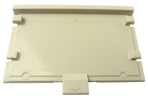 Telex 63514-000 White Beltpack Battery Cover