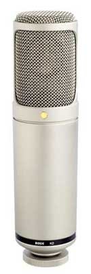 Rode K2 Variable Pattern Dual 1" Condenser Valve Microphone K2