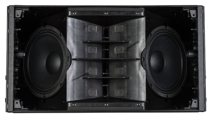 RCF HDL 10-A Dual 8" Active Coaxial Line Array Module, 700W, Black