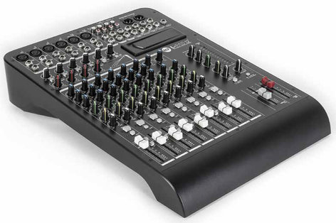 RCF L-PAD 12C 12-Channel Mixer with Expansion Slot and 4 Built-In Compressors LIVEPAD-12C