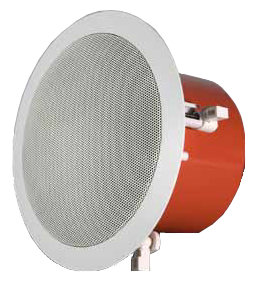 RCF PL 60FD 6" Ceiling Speaker with Fire Dome and 8 Ohm/100V Taps PL60-FD