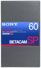 Sony BCT60MLA TAPE Betacam SP Large Cassette, 60 Min.