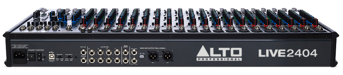 Alto Professional LIVE-2404 Live 2404 24-Channel 4-Bus Mixer With USB Interface And Built-In DSP Effects