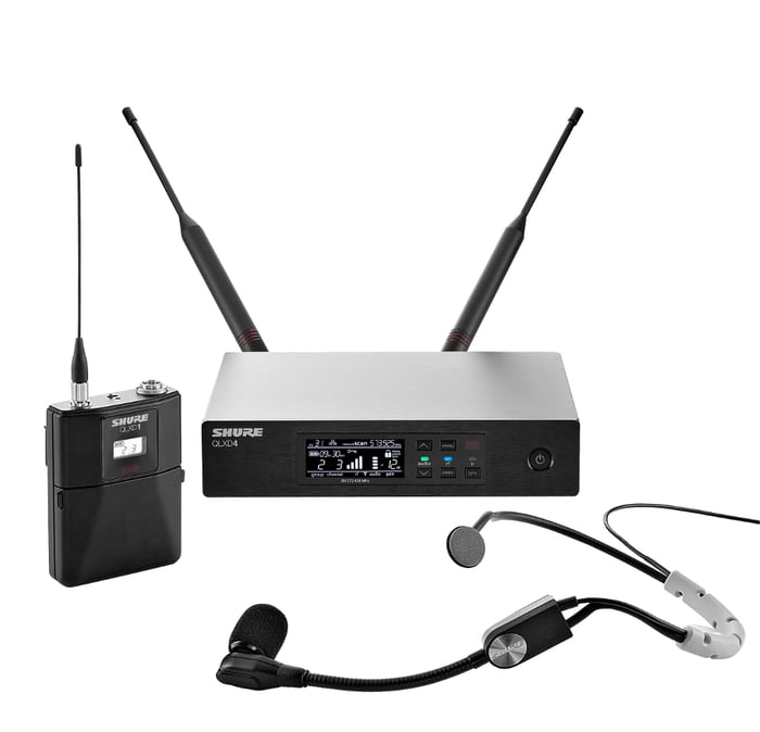 Shure QLXD14/SM35 Digital Wireless Headset Microphone System with Shure SM35 Microphone QLXD14/SM35