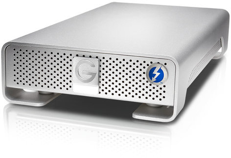 G-Technology 0G03050 4TB G|DRIVE External Hard Drive with Thunderbolt / USB 3.0, 7200 RPM 0G03050