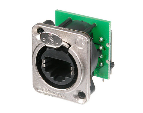 Neutrik NE8FDH-C5e etherCON CAT5e D Shape Receptacle NE8FDH-C5E