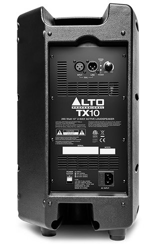 Alto Professional TX10 10" 2-Way 280W Peak Active Loudspeaker