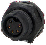 Switchcraft EN3P5FX En Series 5-Pin XLR-F Panel Connector EN3P5FX
