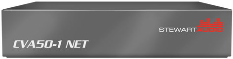 Stewart Audio CVA50-1 NET 50W Mono Networked Subcompact 70/100V Amplifier with Dante CVA-50-1-NET