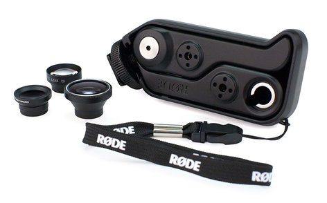 Rode RODEGRIP5-PLUS Multi-Purpose Mount & Lens Kit for iPhone 5/5s RODEGRIP+5