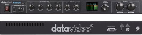 Datavideo Corporation AD-200 6 Channel Audio Delay - Mixer with Level Adjustment AD-200
