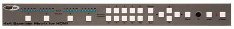 Gefen Inc EXT-HD-SL-444 4x4 Seamless Matrix for HDMI EXT-HD-SL-444