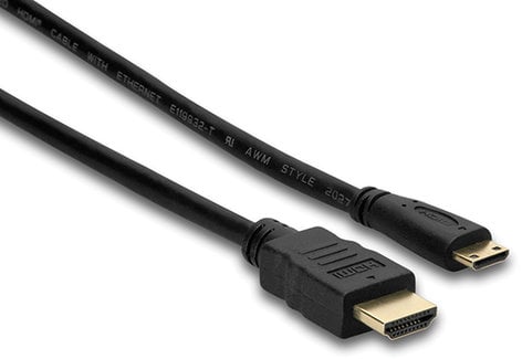 Hosa HDMC-410 10 ft High Speed HDMI to Mini HDMI Cable with Ethernet HDMC-410