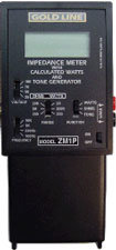 Goldline ZM1 Impedance Meter ZM1-GOLDLINE