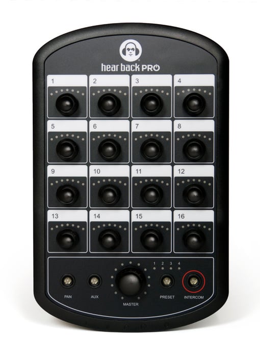 Hear Technologies PROHBM Hear Back PRO 18-Channel Personal Monitor Mixer PROHBM