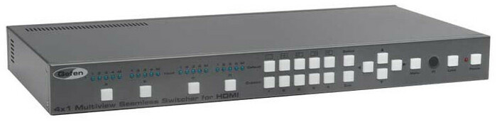 Gefen Inc EXT-HD-MVSL-441 Multiview Seamless HD Switcher EXT-HD-MVSL-441