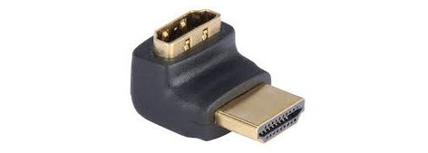 Liberty AV Solutions HDMH90FU HDM angled adapter with exit 90 degrees up HDMH90FU
