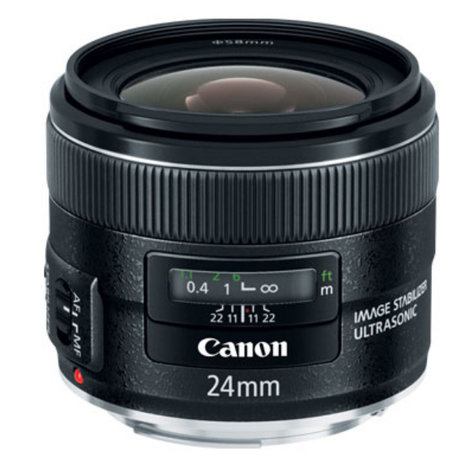 Canon 5345B002 EF 24mm f/2.8 IS USM Ultra Wide-Angle Lens 5345B002
