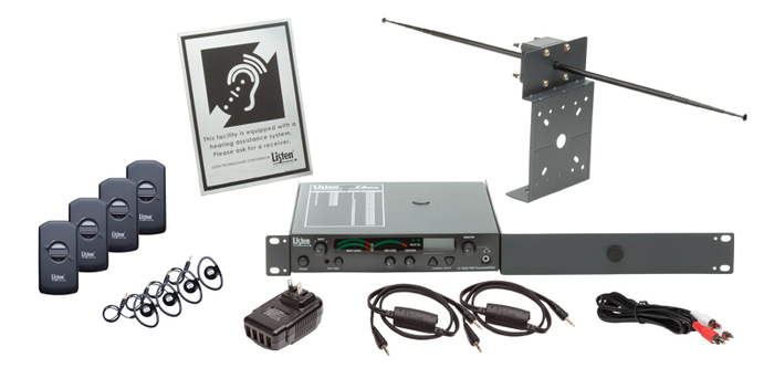 Listen Technologies LS-54-072 iDSP Prime Level II Stationary RF System (72MHz) LS-54-072