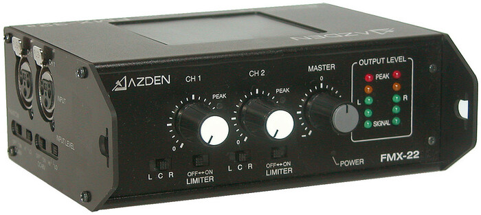 Azden FMX-22 2 Channel Portable Microphone Mixer