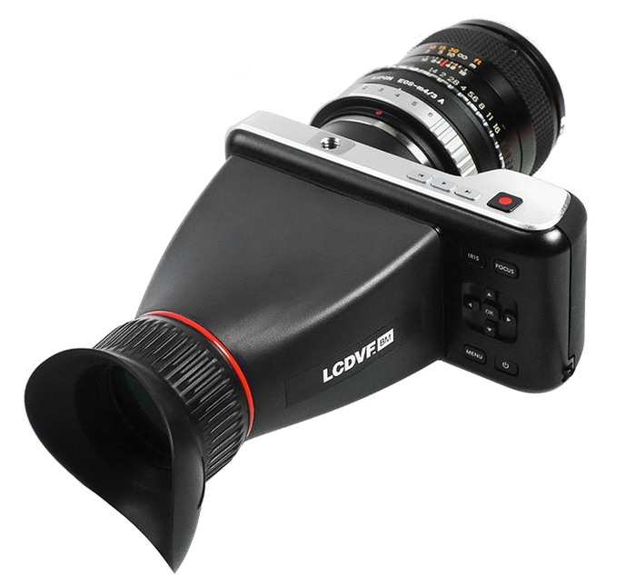 Kinotehnik LCDVFBM Viewfinder Enlarger For Blackmagic Design Pocket Cinema Camera