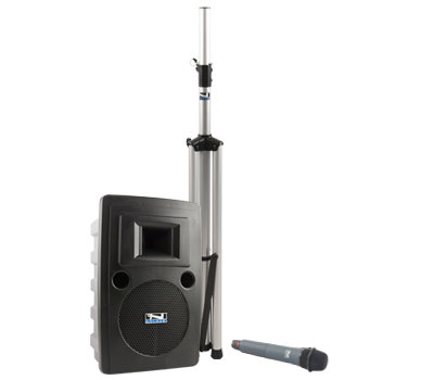 Anchor LIB-BP Portable PA System with Bluetooth Connectivity, (1) UHF Wireless Receiver and Choice of Wireless Transmitter/Mic LIB-BP