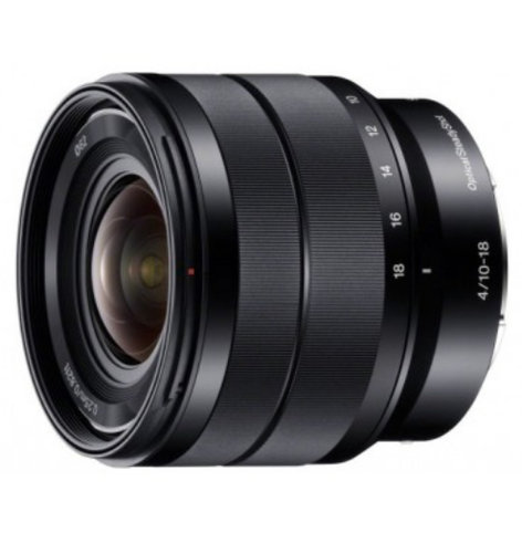 Sony E 10-18mm F4 OSS E-Mount Wide Zoom Camera Lens